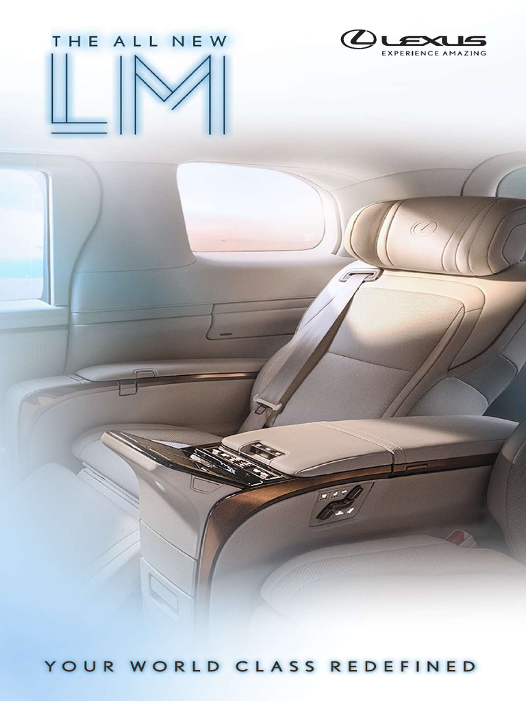 The All New Lexus LM Series Brochure | PDF