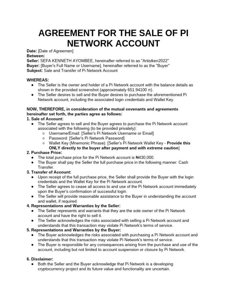 Pi Agreement | PDF | Indemnity | Private Law