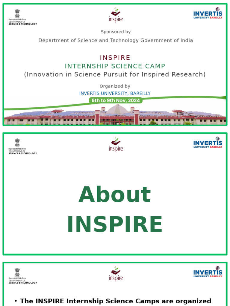 About Inspire - 20241103 - 215322 - 0000 | PDF | Science | Mentorship