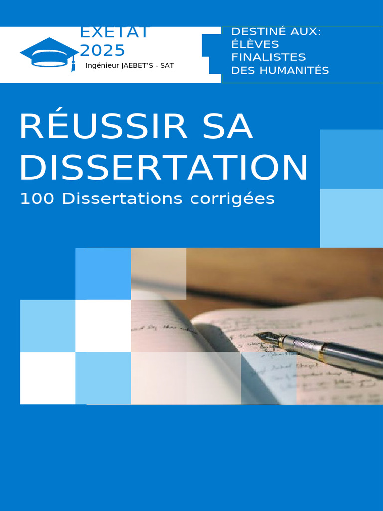 Dissertations pour l'EXETAT 2025 | PDF | Sagesse