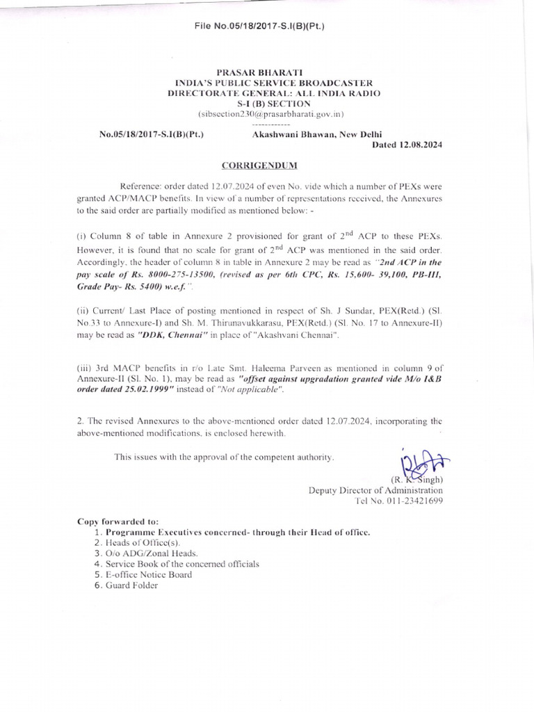 Modifications to ACP Benefits Order | PDF | Radio Formats | Broadcasting