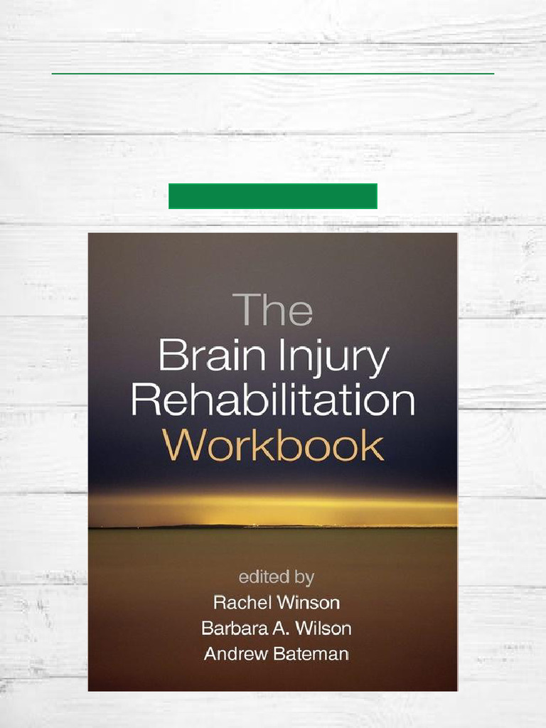 Brain Injury Rehabilitation Workbook | PDF | Attention | Traumatic ...