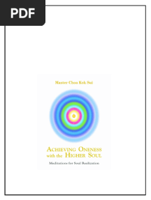 Achieving Oneness With Higher Soul Master Choa Kok Sui instant download