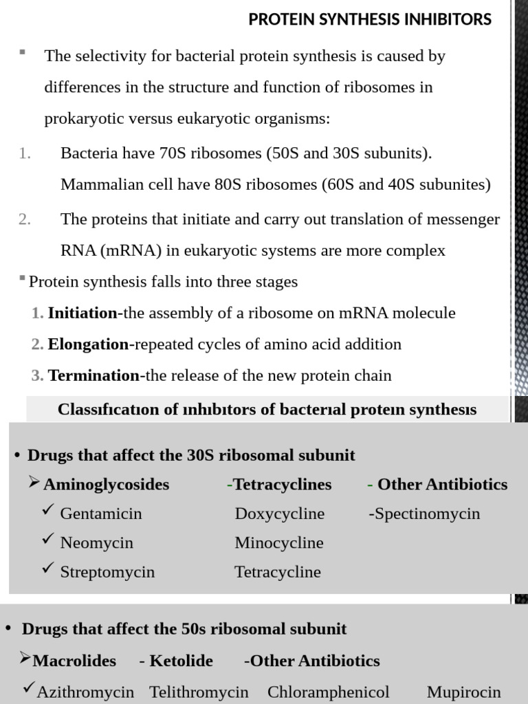 Antimicrobial Agents | PDF | Ribosome | Gram Negative Bacteria