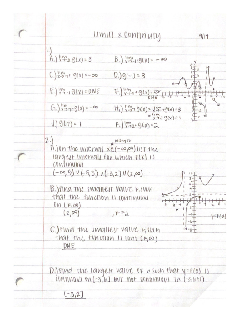 Limits | PDF