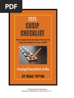 Understanding CUSIP Numbers and Format | PDF