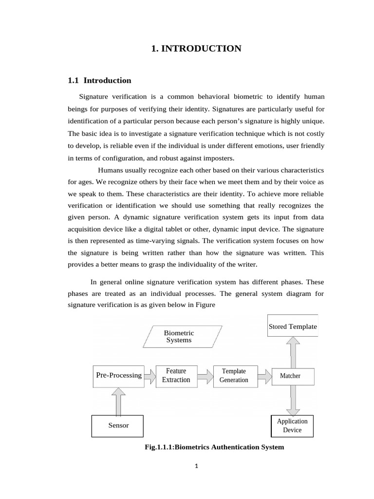Dynamic Signature Verification System | PDF | Liquid Crystal Display ...