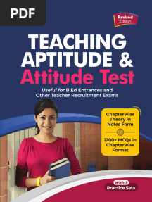 Teaching Aptitude and Attitude - Abha Malik Arihant