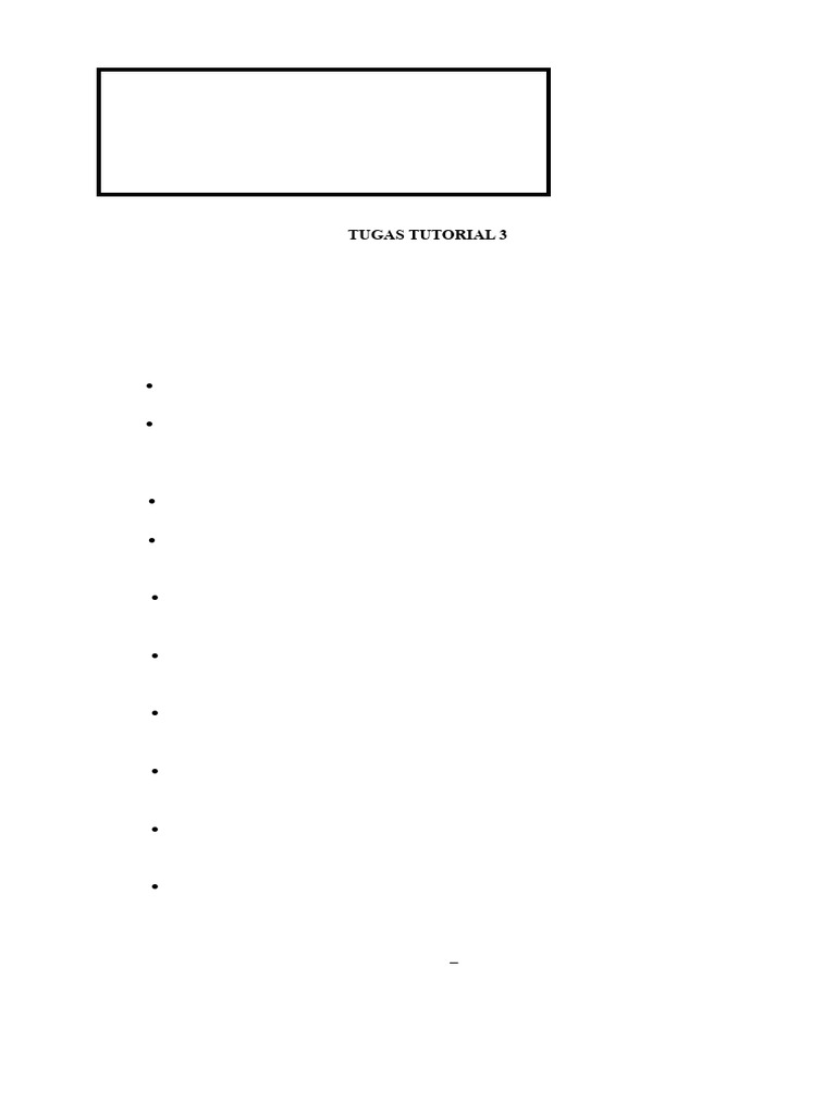 Arisma 856614142 3a Pdgk4207 Tugas Tutorial 3 | PDF