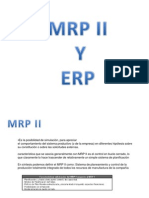 MRP II y ERP
