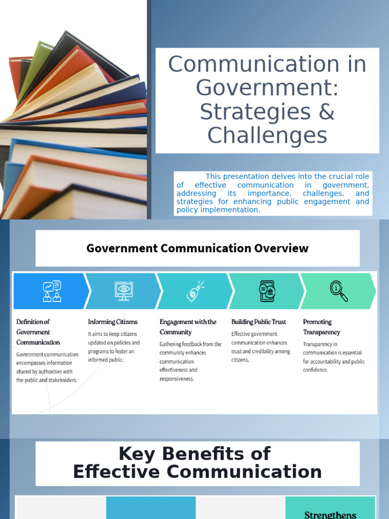 Enhancing Government Communication Strategies | PDF