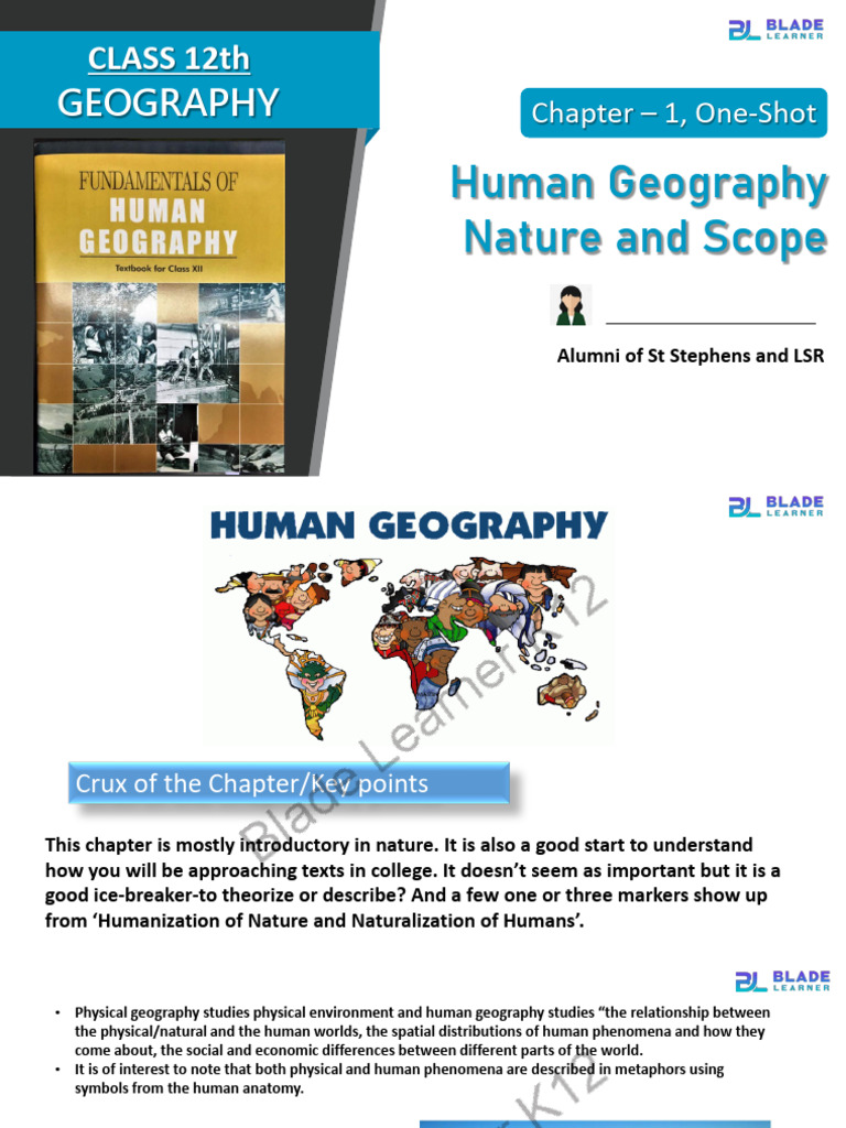CH 1 Geography (1) - C432e-9f2f-6c2dcdc14449 | PDF | Geography | Nature