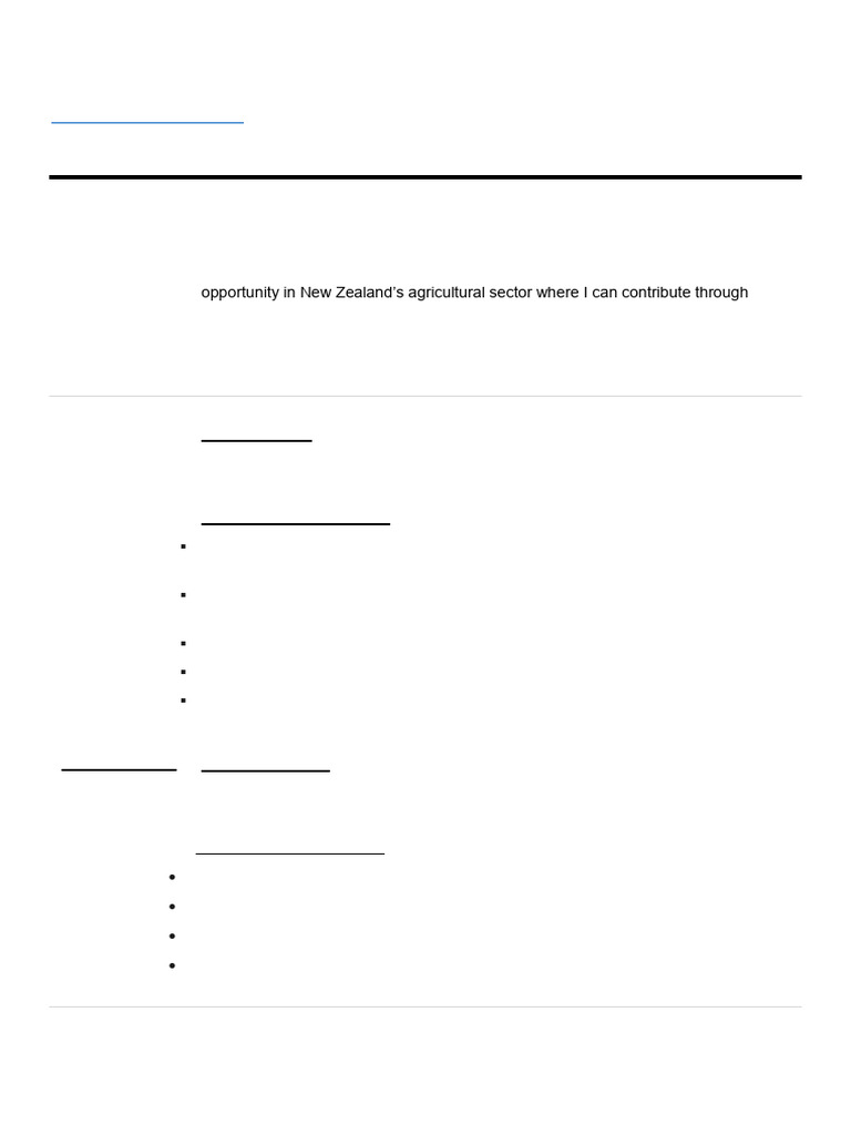 SEEK Resume Template 2 | PDF | Harvest | Farms