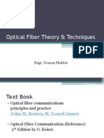 Optical Fiber Theory & Techniques Guide