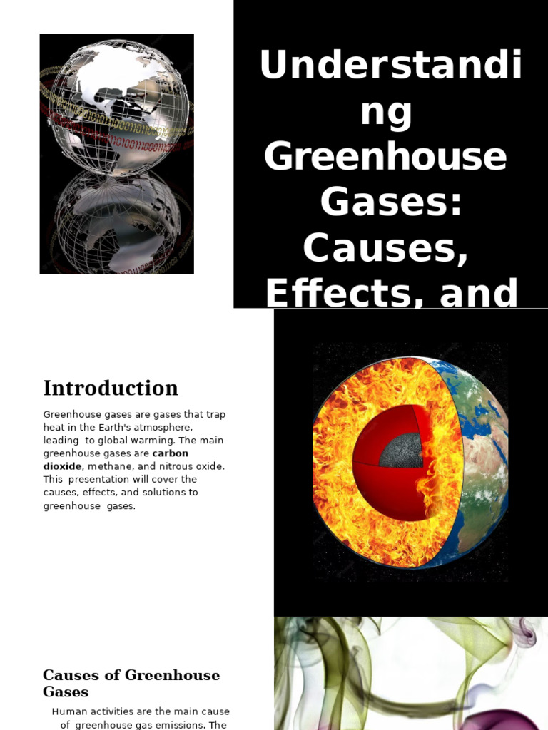 Green House Gases Effect | PDF | Greenhouse Gas | Climate Change