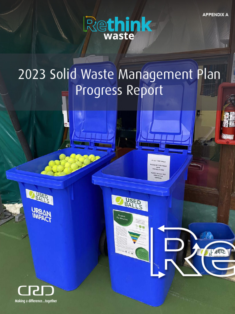 2023 Solid Waste Management Plan Progress Report | PDF | Municipal ...