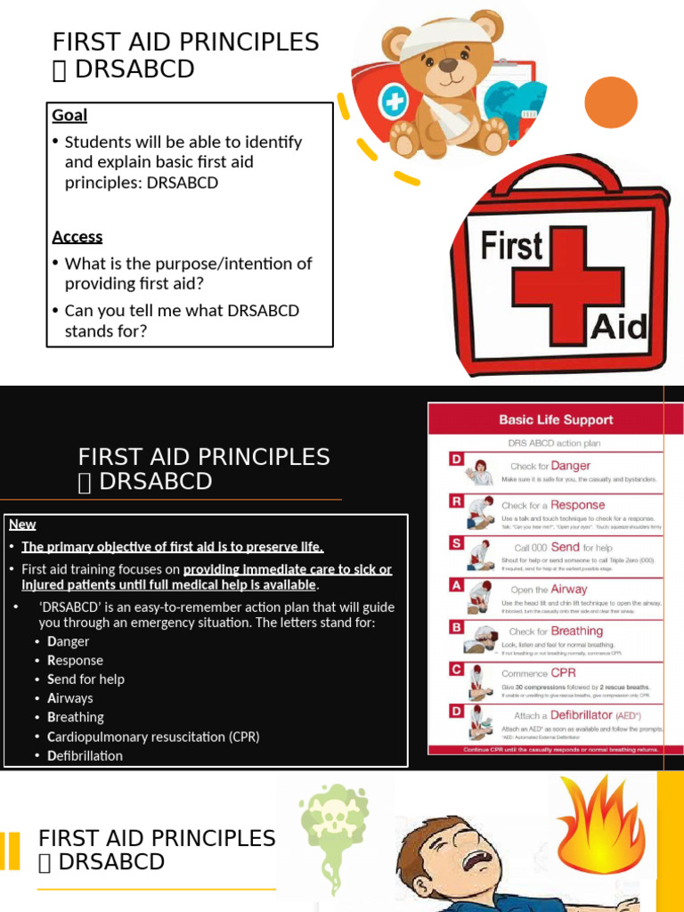 DRSABCD First Aid Action Plan | PDF | First Aid | Cardiopulmonary ...
