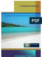 Planning Manual: Supporting Land Use Decision Making in The Republic of Kiribati