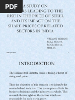 Download Final Ppt Steel Industry by Himalaya Gupta SN86546670 doc pdf