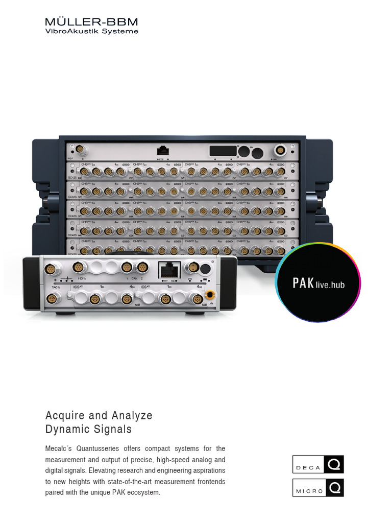 PAK MKII: Advanced Measurement Solutions | PDF | Solid State Drive ...