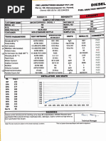Diesel Fuel Analysis Summary Report | PDF | Diesel Fuel | Viscosity