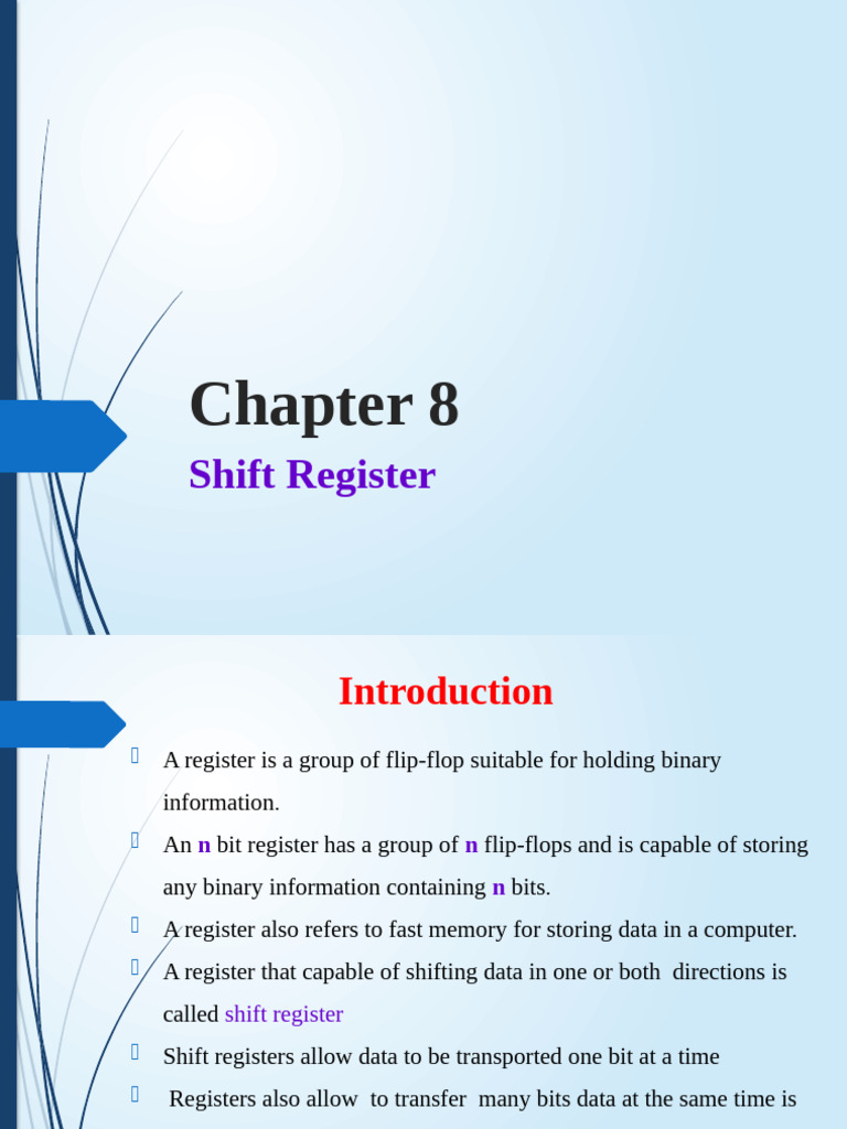 Shift Registor | PDF