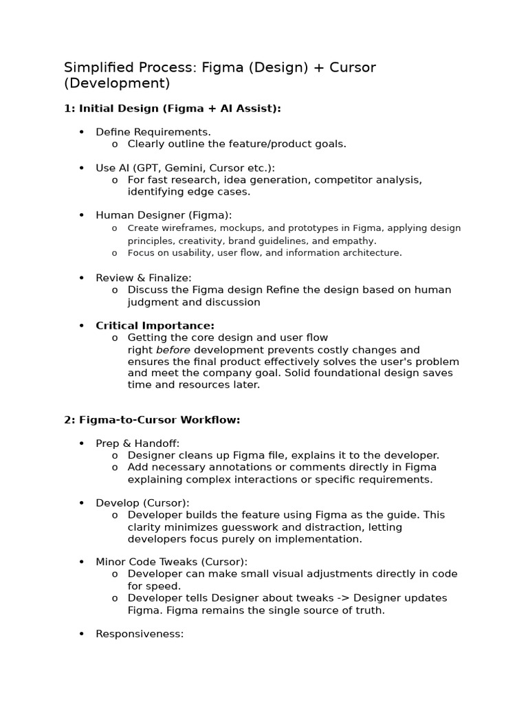 Simplified Process for UX_UI | PDF | Artificial Intelligence ...