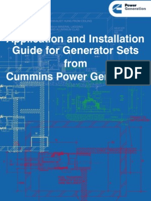 Installation For Generator Set, PDF, Horsepower