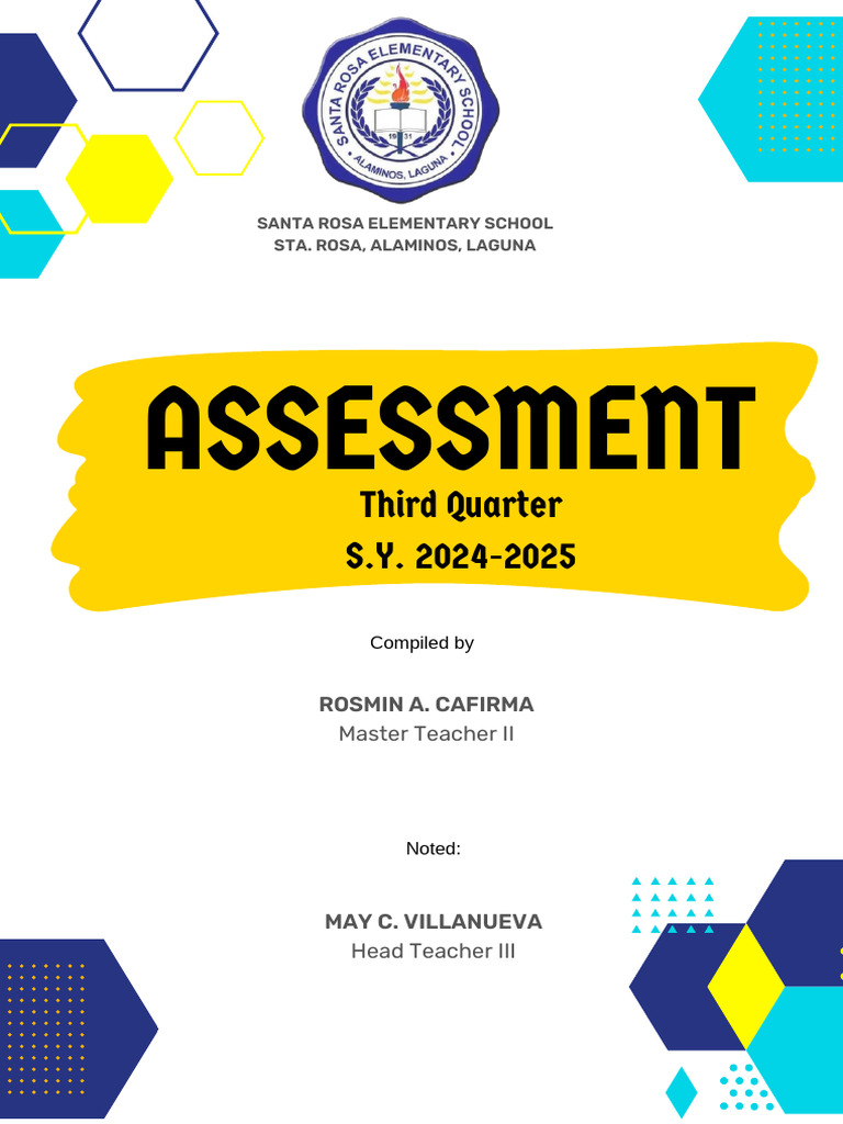 Third Quarter Assessment Overview | PDF