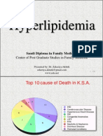 Hyperlipidemia: Center of Post Graduate Studies in Family Medicine