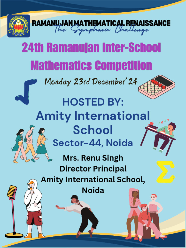 Ramanujan Inter School Math Challenge 2024 | PDF | Mathematics