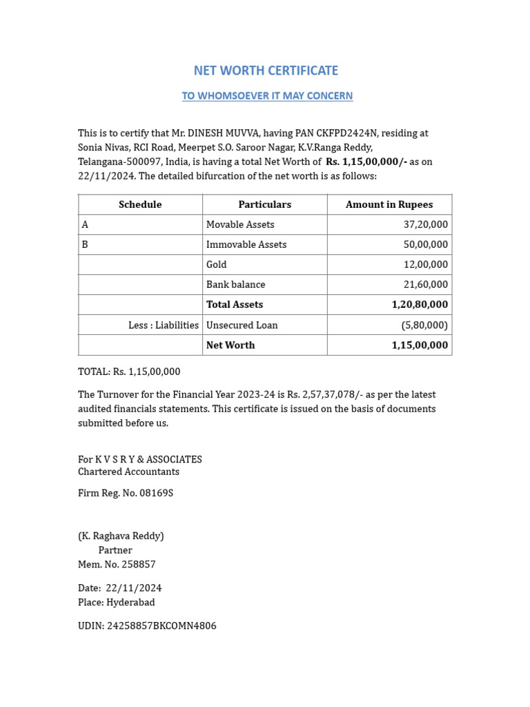 net-worth-certificate-template-pdf