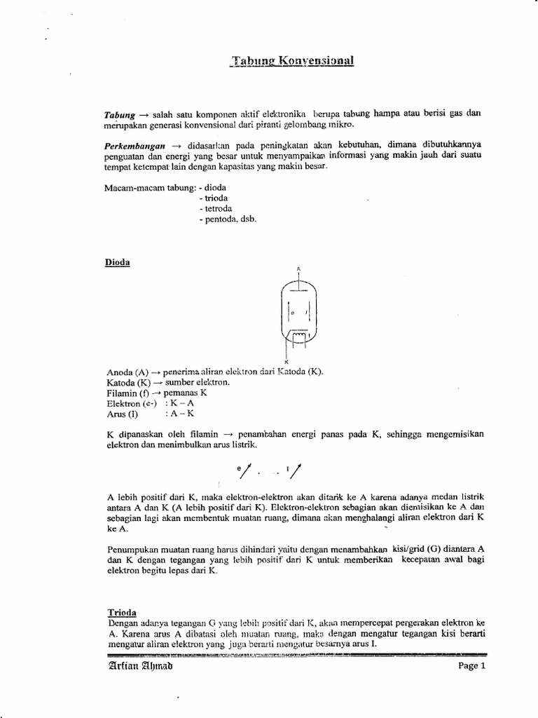 Tabung Konvensional | PDF