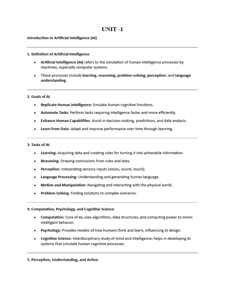 aiml notes handwritten | PDF | Artificial Intelligence | Intelligence ...