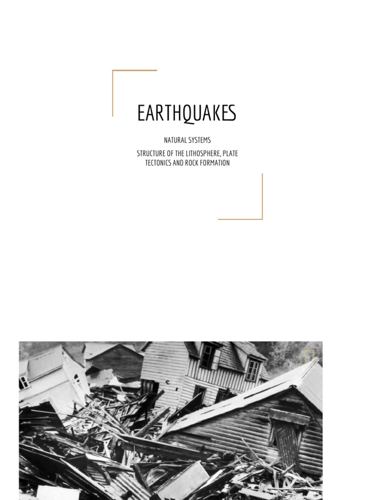Understanding Earthquakes and Their Causes | PDF | Earthquakes | Plate ...