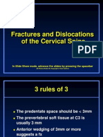 Fracture and Dislocation of Cervical Spine