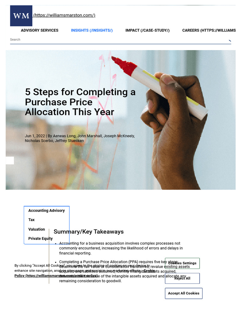 5 Steps for Completing a Purchase Price Allocation This Year ...