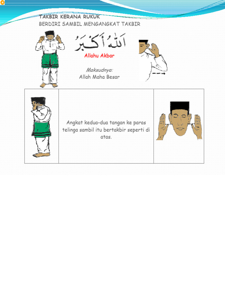 Arti Wahdini dalam Takbir dan Rukuk | PDF