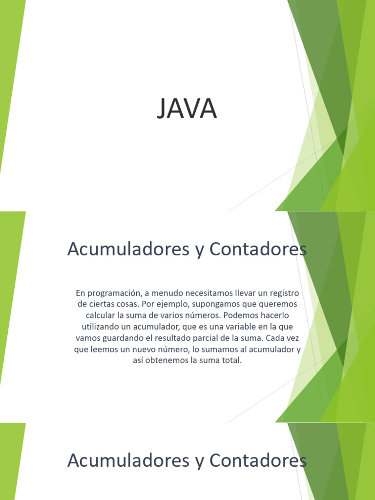 LP - CLASE 7 y 8 | PDF | Variable (informática) | Java (lenguaje de ...