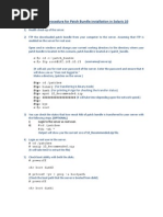 Patching in Solaris 10