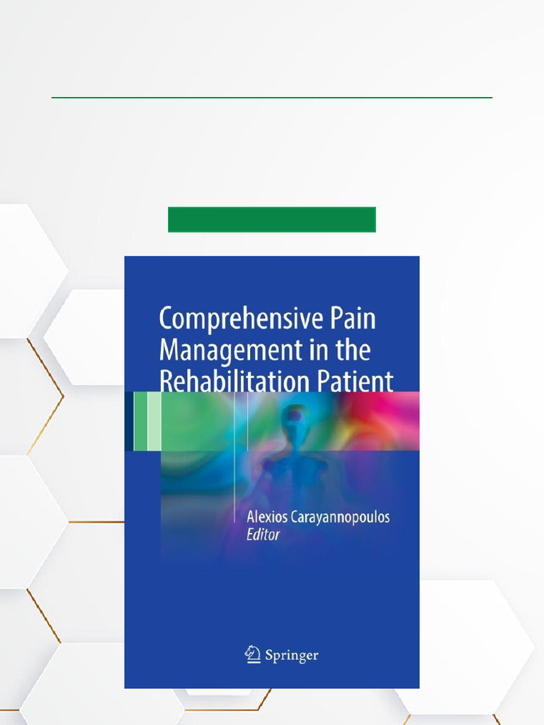 Pain Management for Rehabilitation Patients | PDF | Physical Medicine ...