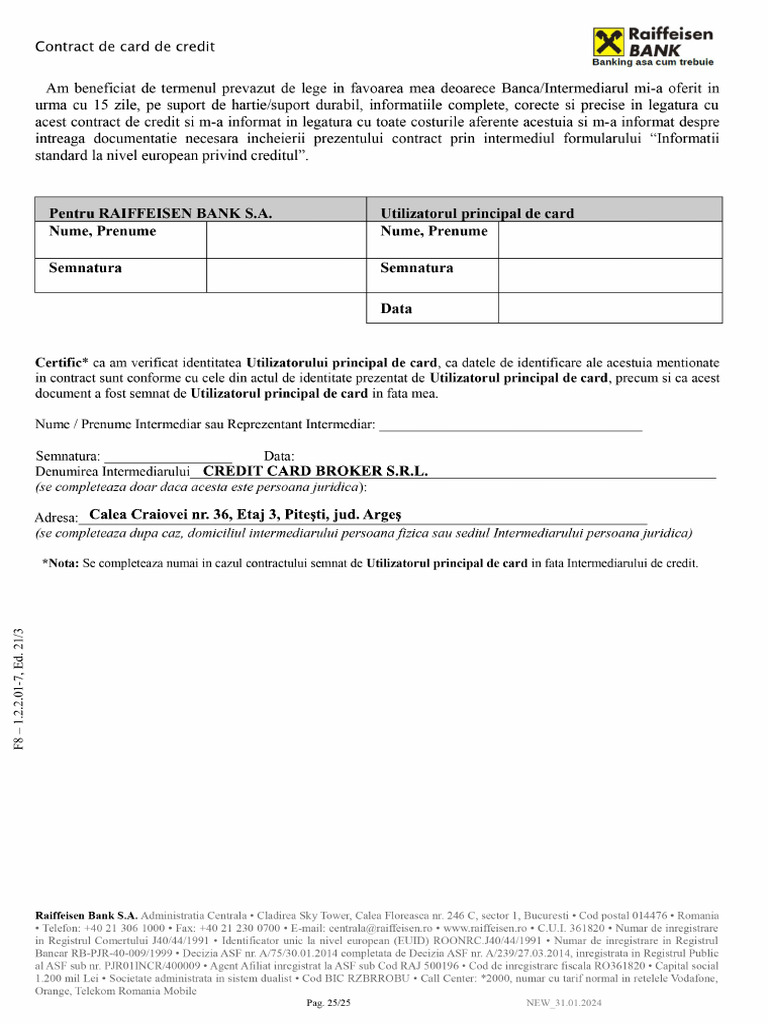 Contract Card | PDF
