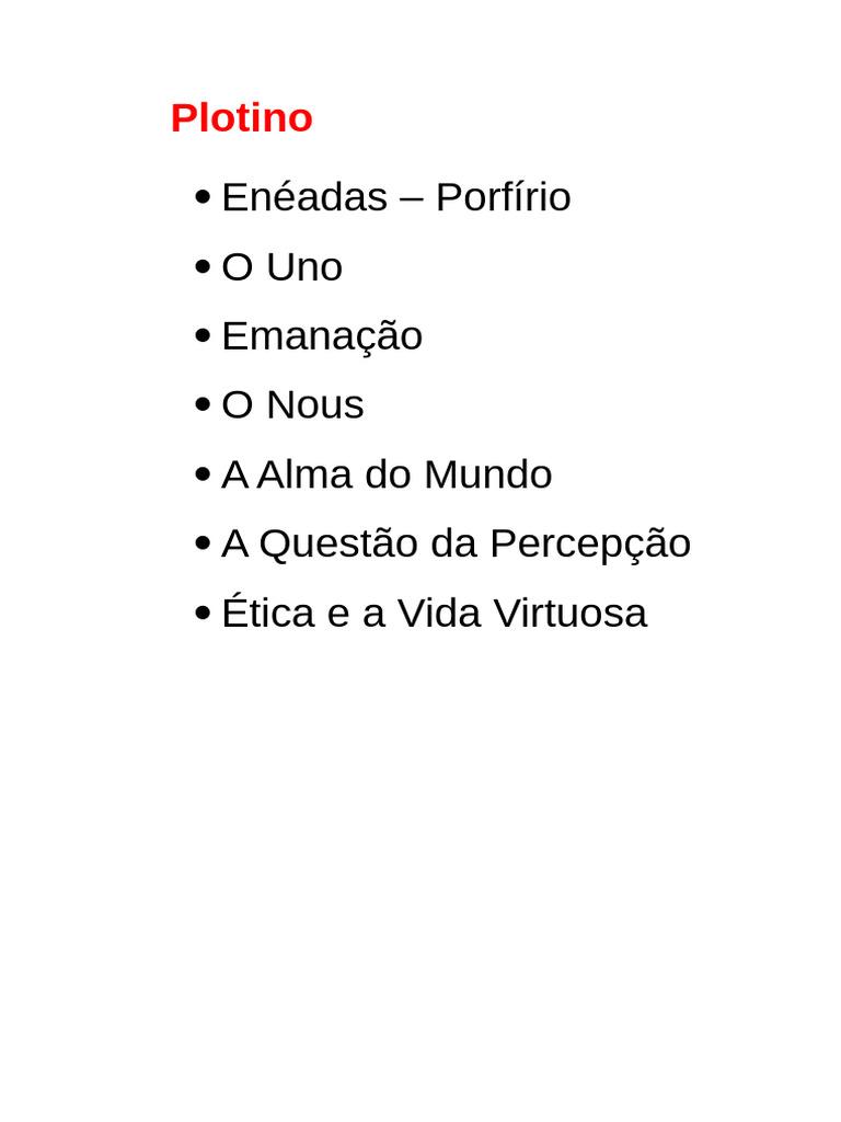 Plotino | PDF