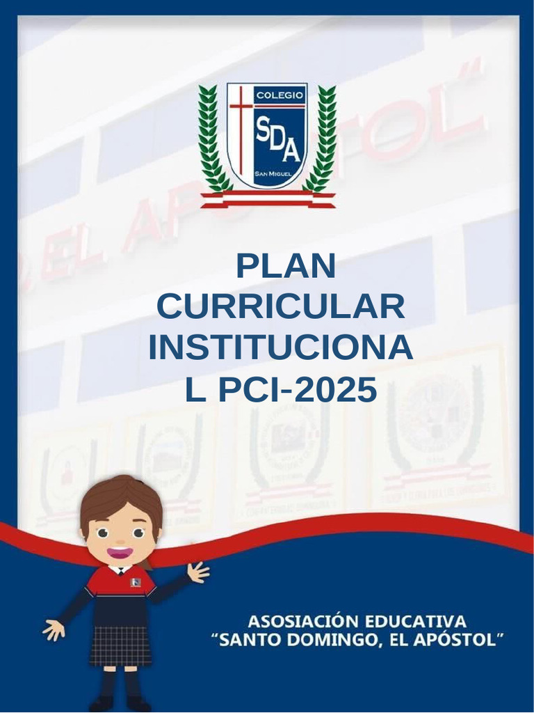 Plan Curricular PCI 2025 - Santo Domingo | PDF | Plan de estudios ...