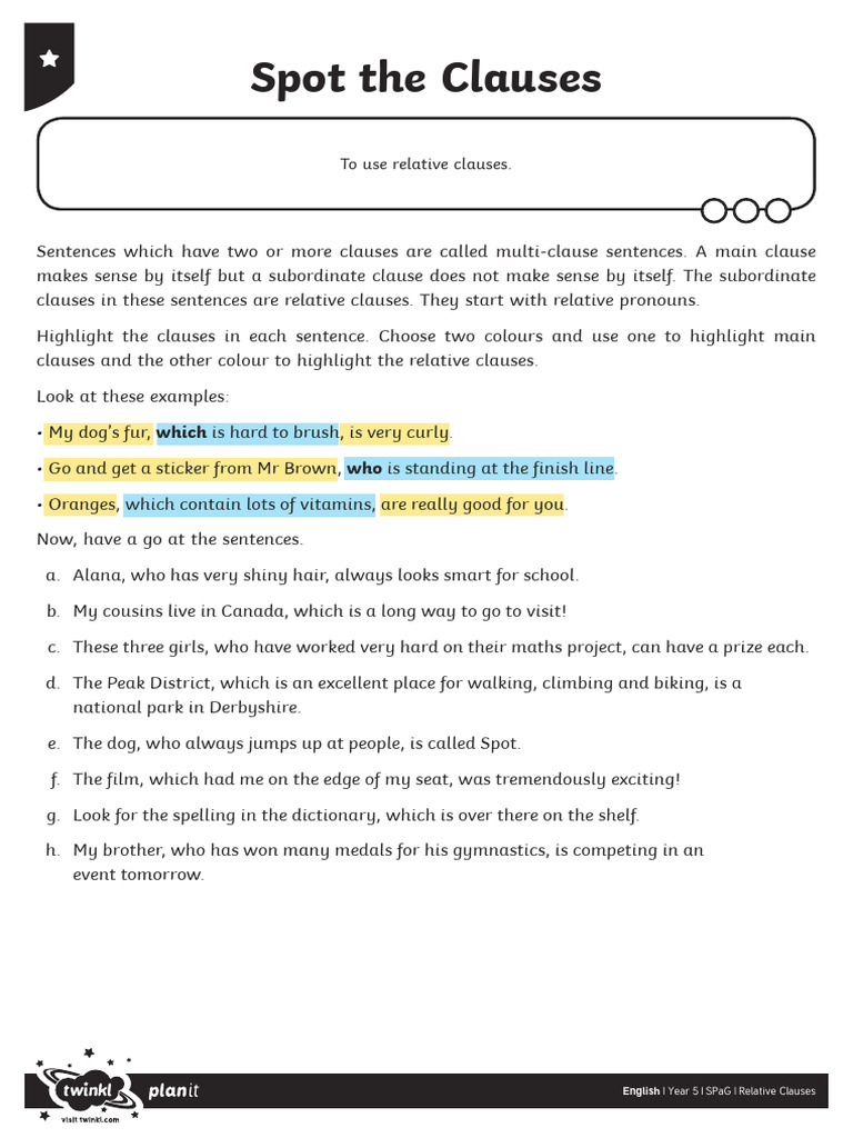 Understanding Multi-Clause Sentences | PDF | Clause | Pronoun