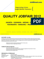 Quality Jobfair 2012: Improving Lives Through Better Careers