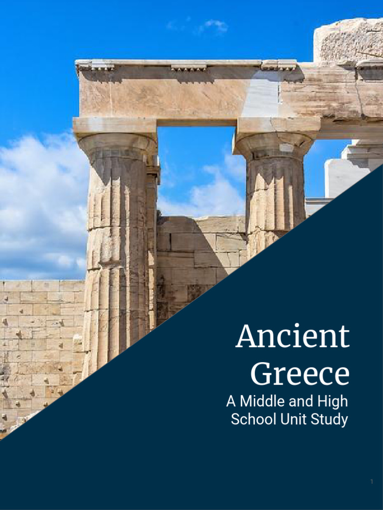 Ancient Greece Unit Study Guide | PDF | Greek Mythology | Ancient Greece