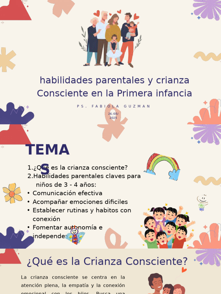 Habilidades para Crianza Consciente | PDF | Las emociones | Empatía