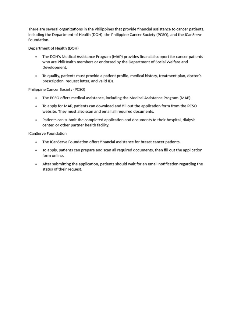 Financial Assistance | PDF