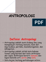 ANTROPOLOGI